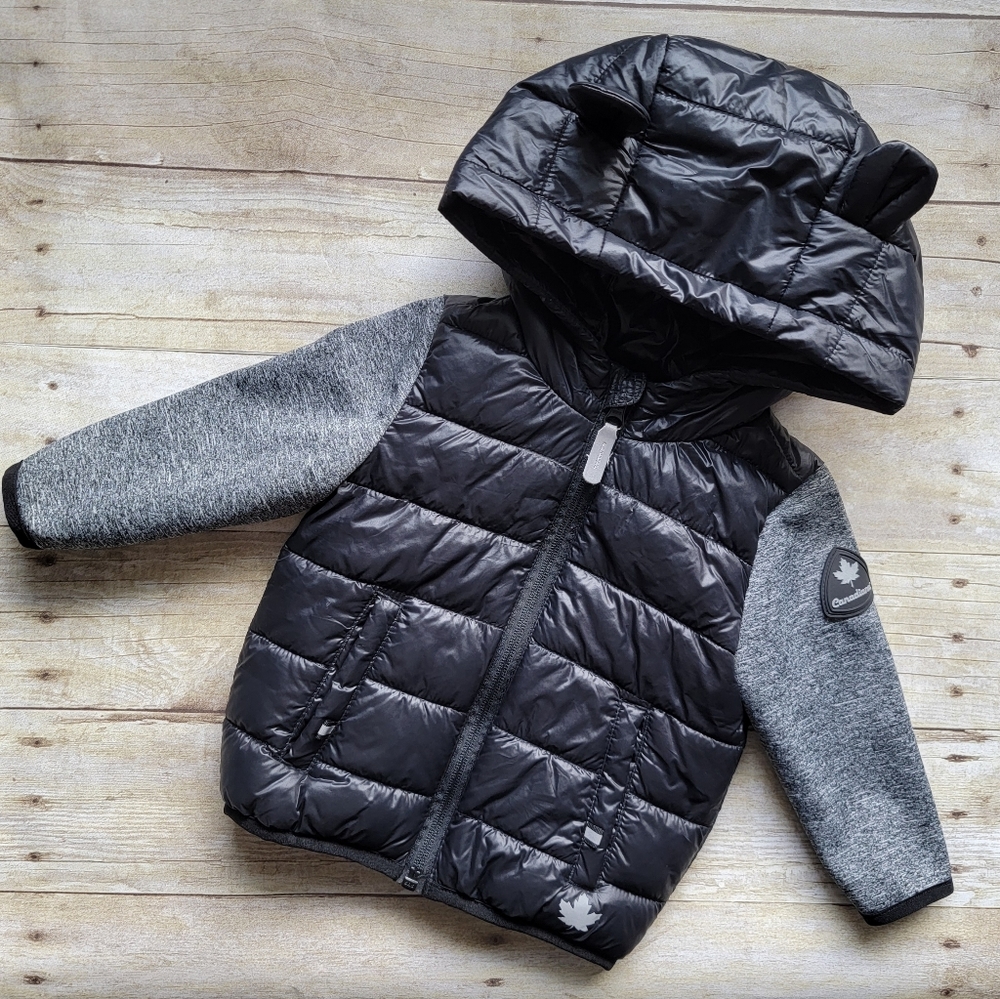 Canadiana baby jacket